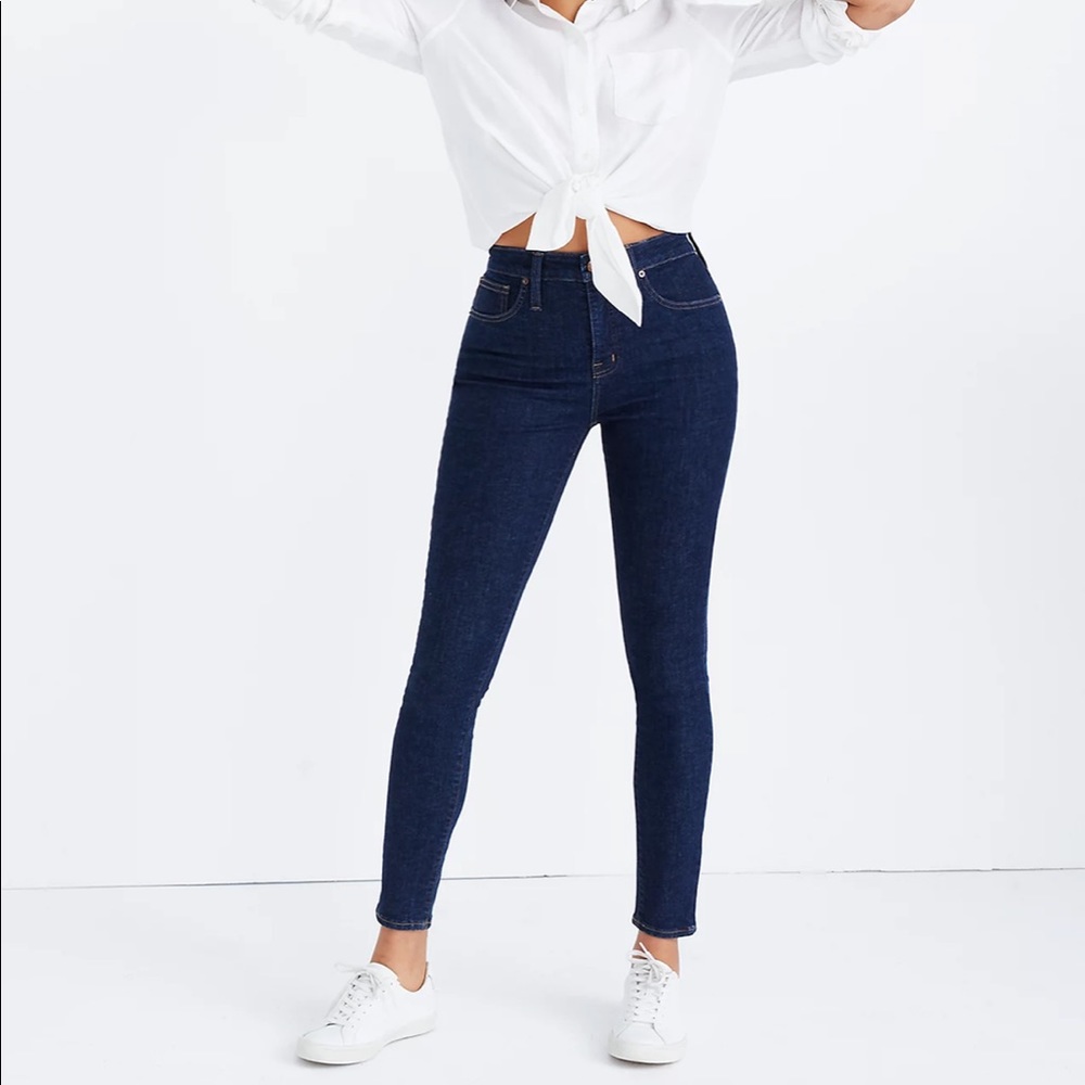 Madewell High Rise Curvy Skinny